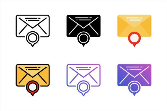 Email Location Icon: A Versatile Design Tool