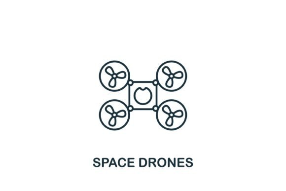 Exploring the Versatility of Space Drones Icon for Modern Design