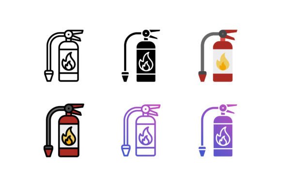 Extinghuiser Icon: A Versatile and Customizable Vector Solution
