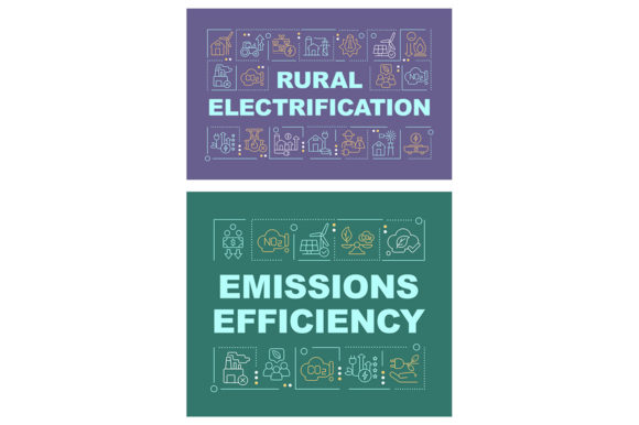 Rural Electrification Word Concepts Set
