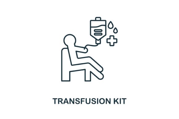 Transfusion Kit Icon: A Versatile Medical Symbol