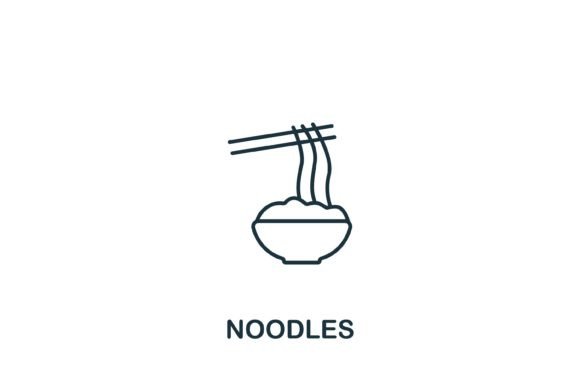 Understanding the Versatility of Noodles Icon for Fast Food Design