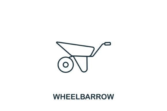Understanding the Wheelbarrow Icon: A Simple and Versatile Design Element